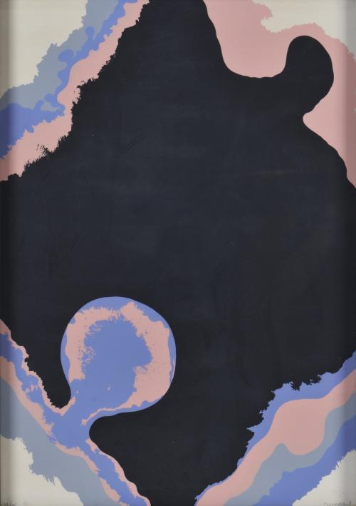 JOSEP GUINOVART (1927-2007). "Composición XII" de la Serie La Por del Poeta, 1971.