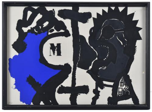 JOSEP GUINOVART (1927-2007). "Composición IV" de la Serie L
