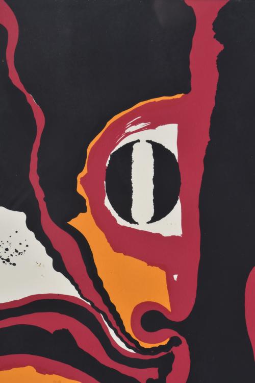 JOSEP GUINOVART (1927-2007). "Composición III" de la Serie 