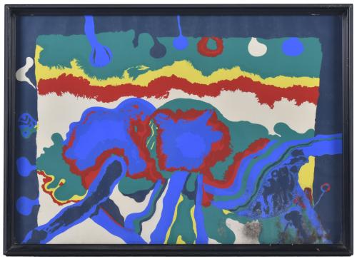 JOSEP GUINOVART (1927-2007). "Composición II" de la Serie L