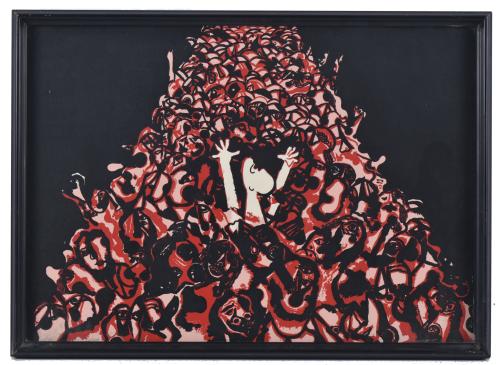 JOSEP GUINOVART (1927-2007). "Composición VI" de la Serie L
