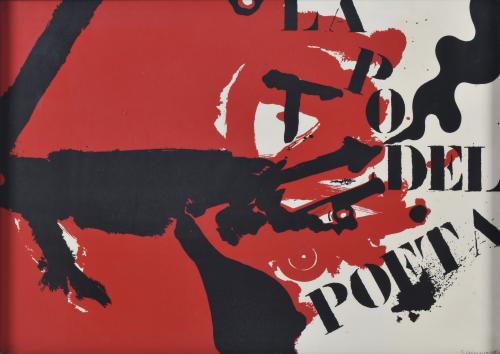 JOSEP GUINOVART (1927-2007). "Composición I" de la Serie La Por del Poeta, 1971.