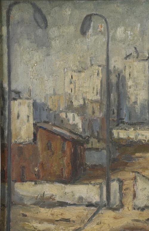 ANTONI TRULLS PONS (1926-2008).  “Paisaje urbano”.