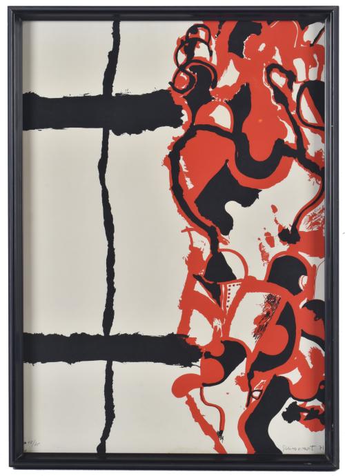JOSEP GUINOVART (1927-2007). "Composición XI" de la Serie L