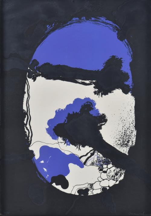 JOSEP GUINOVART (1927-2007). "Composición VIII" de la Serie La Por del Poeta, 1971.