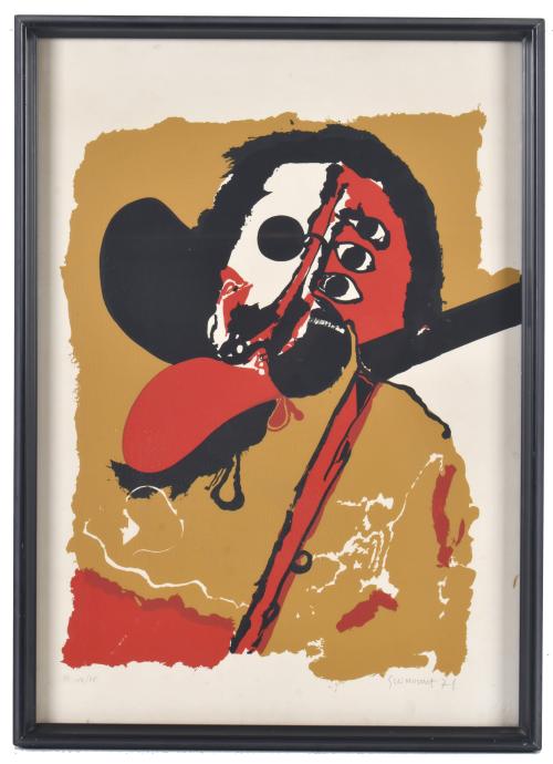 JOSEP GUINOVART (1927-2007). &#39;Composition X&#39;, from the &#39;La 