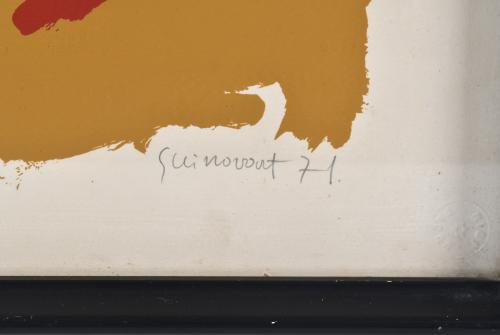 JOSEP GUINOVART (1927-2007). &#39;Composition X&#39;, from the &#39;La 