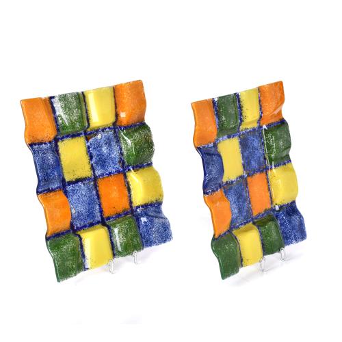 Pareja de platos, siglo XX. 