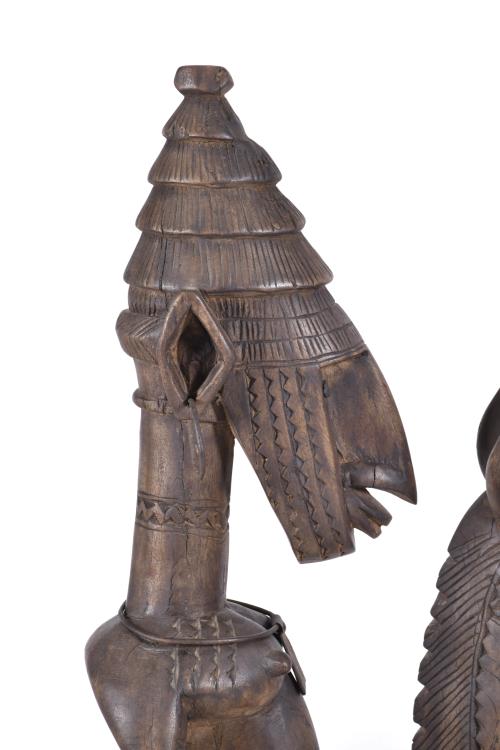 ESCUELA AFRICANA, SIGLO XX.   Jinete, Mali. 