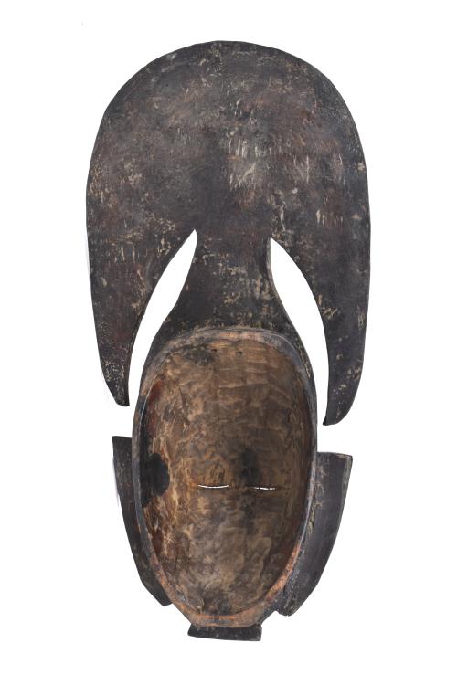 ESCUELA AFRICANA, SIGLO XX.   Máscara Baulé, Costa de Marfi