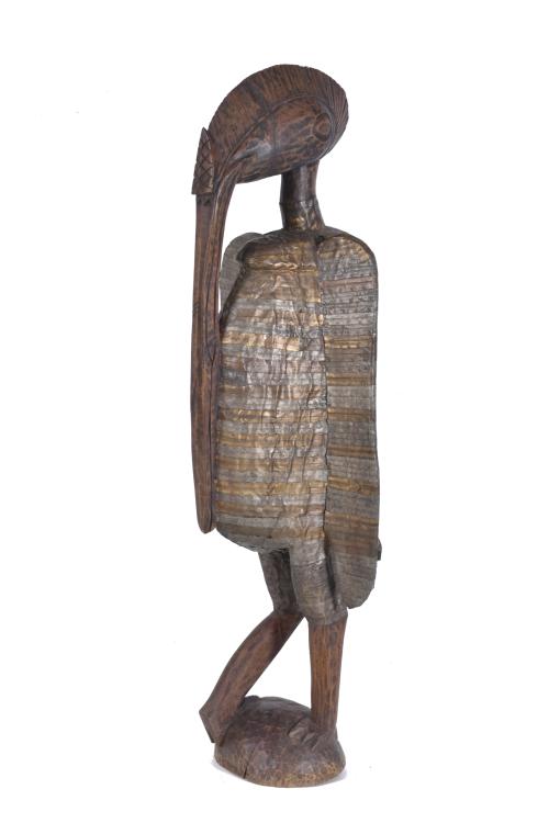 ESCUELA AFRICANA, SIGLO XX.   Pájaro Kalao de la tribu Senu