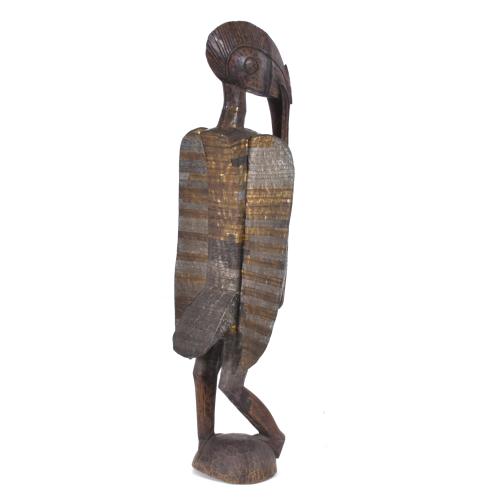 ESCUELA AFRICANA, SIGLO XX.   Pájaro Kalao de la tribu Senu