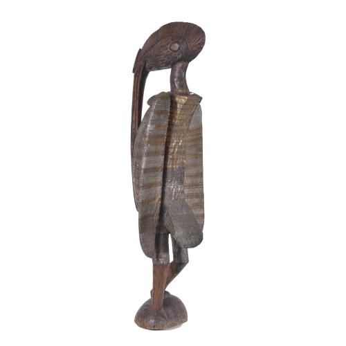 ESCUELA AFRICANA, SIGLO XX.   Pájaro Kalao de la tribu Senu