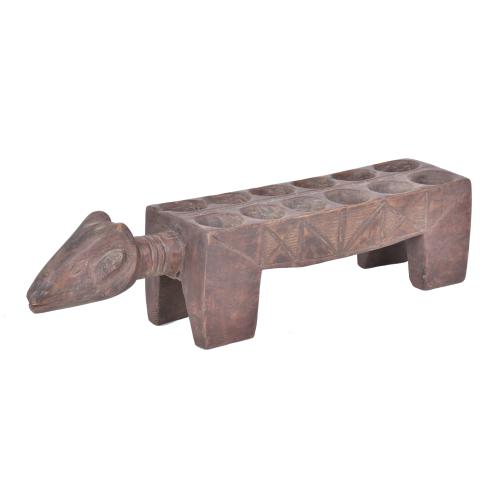 20TH CENTURY AFRICAN SCHOOL. Ma Kpon game board, Ivory Coast.