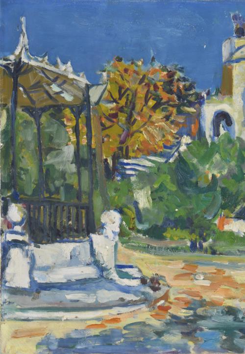 SANTI MOIX SALA (1960). "Parque de la Ciutadella", 1978.
