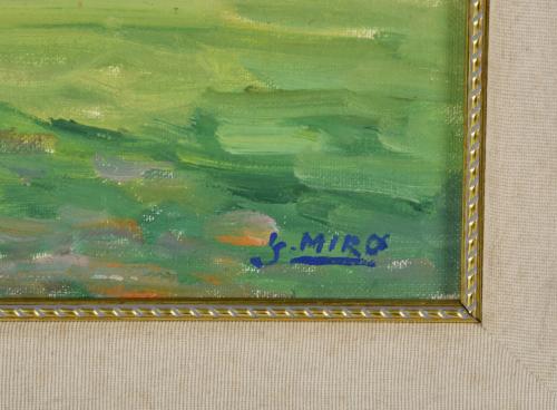 ESCUELA ESPAÑOLA, SIGLO XX. "Paisaje".