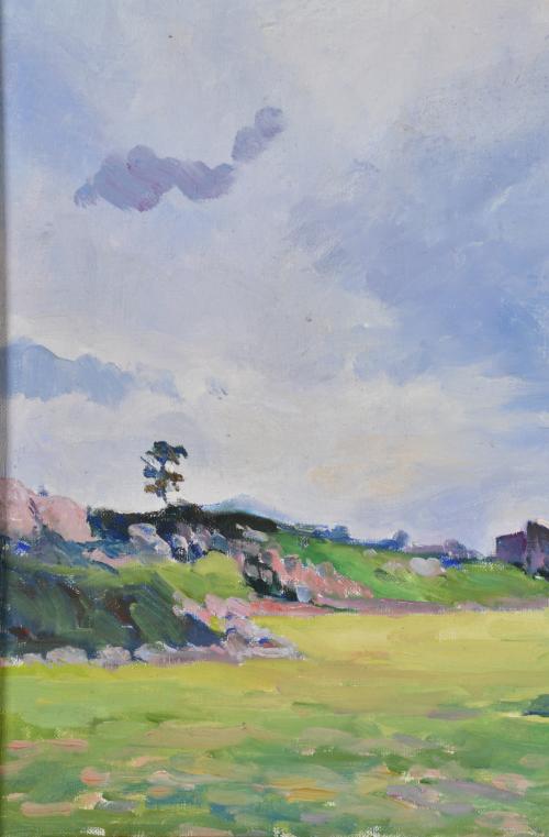 ESCUELA ESPAÑOLA, SIGLO XX. "Paisaje".