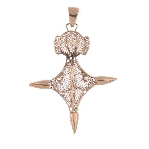 Colgante en forma de cruz de Agadez o cruz del sur.