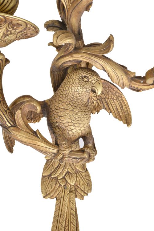 Pareja de apliques estilo Napoleón III, med. siglo XX. 