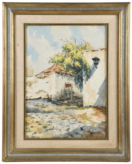 PEDRO DEL CASTILLO OLIVARES (1922-1989).  "Paisaje", 1975.