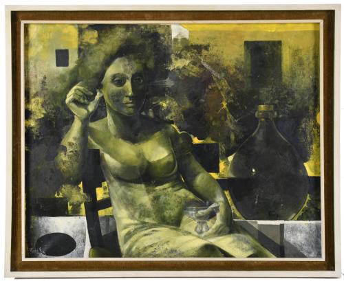 PAU LLUIS FORNES (1930-2006).  "Joven", 1975.