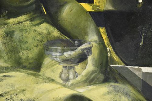 PAU LLUIS FORNES (1930-2006).  "Joven", 1975.