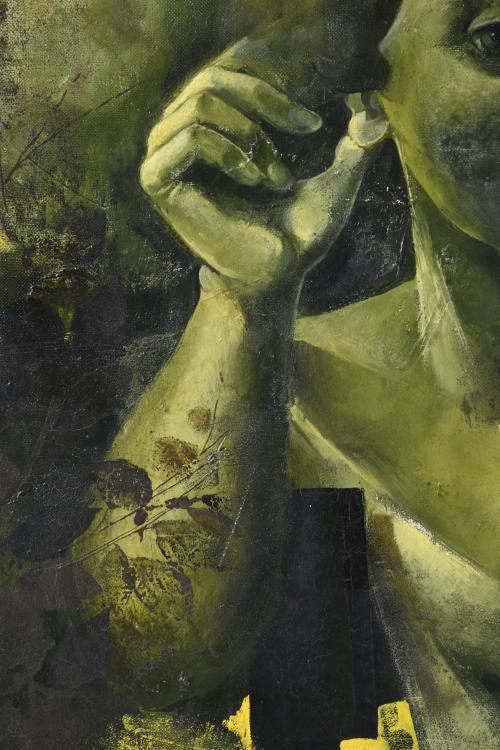 PAU LLUIS FORNES (1930-2006).  "Joven", 1975.
