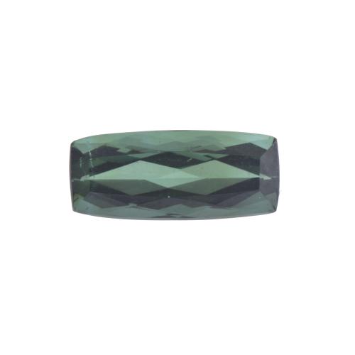 Unmounted green tourmaline.