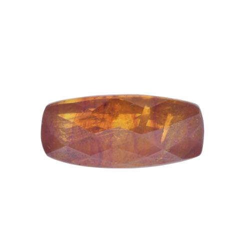 Unmounted imperial topaz.
