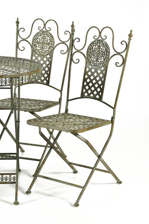 Conjunto de jardín, siglo XX. 