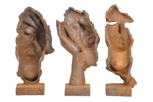 Conjunto de figuras "ver, oir y callar"