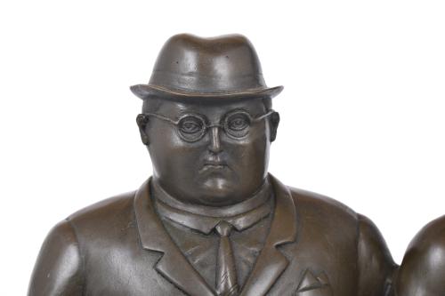 SIGUIENDO MODELOS DE FERNANDO BOTERO (1932 - 2023).  "Parej