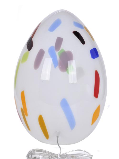 Lámpara de Murano, siglo XX. 
