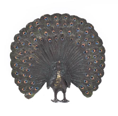 20TH CENTURY AUSTRIAN SCHOOL. ‘Peacock’.