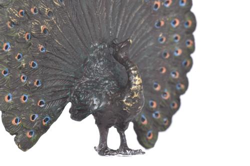 ESCUELA AUSTRÍACA, SIGLO XX.  "Pavo Real".