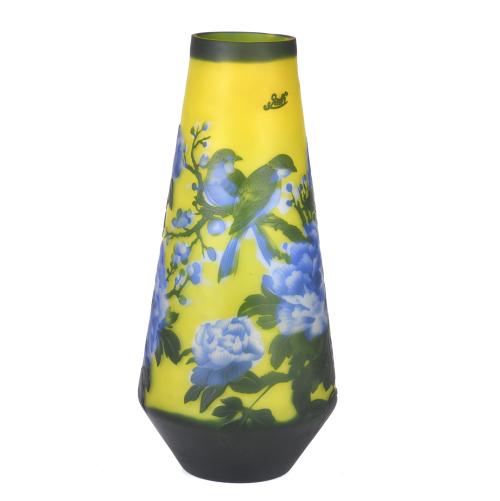AFTER MODELS BY ÉMILE GALLÉ. Vase.