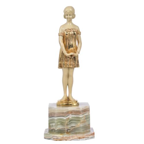 SIGUIENDO MODELOS DE DEMÉTRE CHIPARUS (1886-1947).  "Inocencia".