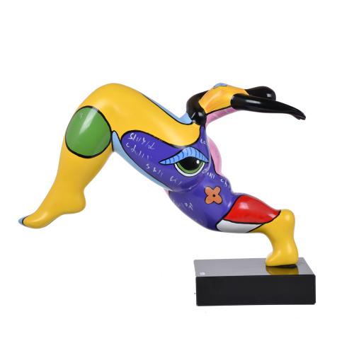 SIGUIENDO MODELOS DE NIKI DE SAINT PHALLE (1930 - 2002).  "