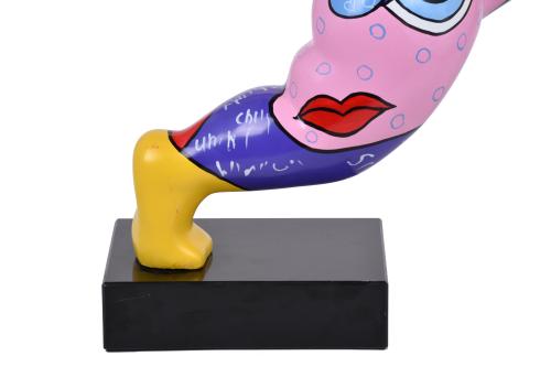 SIGUIENDO MODELOS DE NIKI DE SAINT PHALLE (1930 - 2002).  "