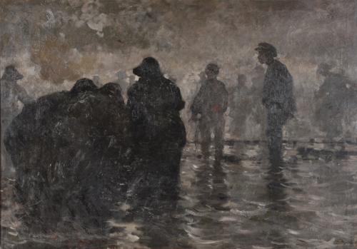 ALBERTO PLA I RUBIÓ (1867-1937). "Pescadores".