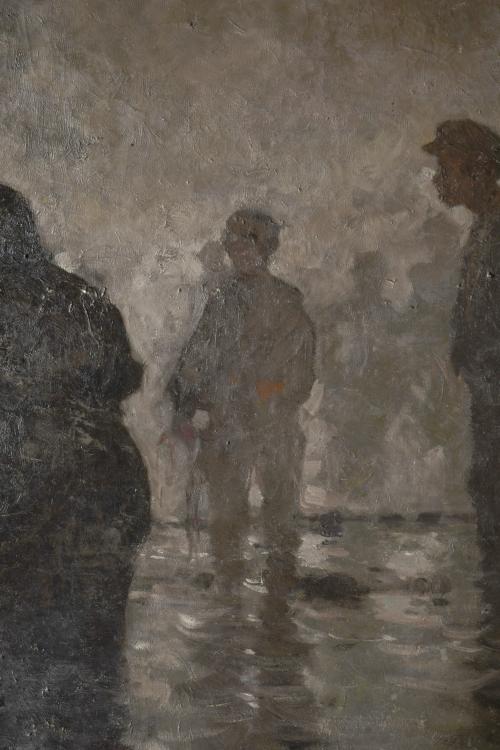 ALBERTO PLA I RUBIÓ (1867-1937). "Pescadores".