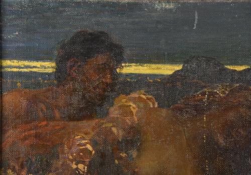 ALBERTO PLA I RUBIÓ (1867-1937). "Desnudo femenino".