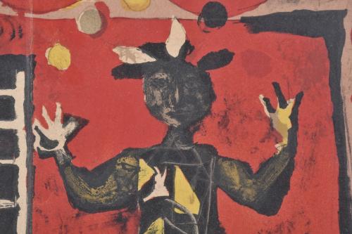 ANTONI CLAVÉ (1913-2005) "Le Cirque", circa 1949.