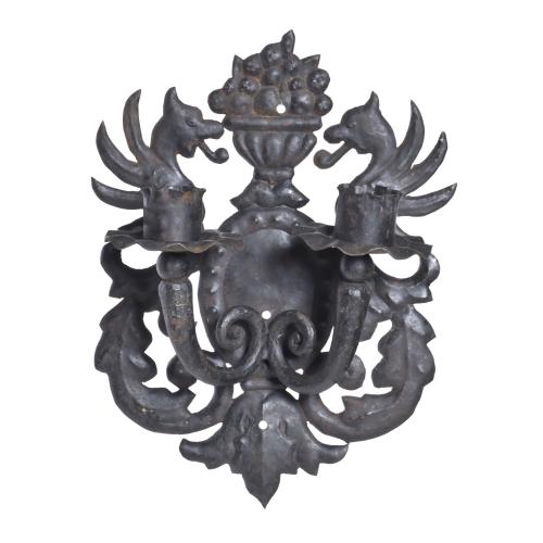 Conjunto de farol de techo y pareja de apliques Modernistas