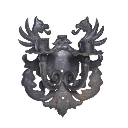 Conjunto de farol de techo y pareja de apliques Modernistas