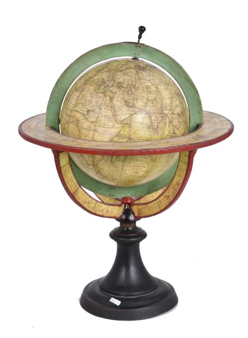 ANTONIO MONFORT. Globo terráqueo, 1825.
