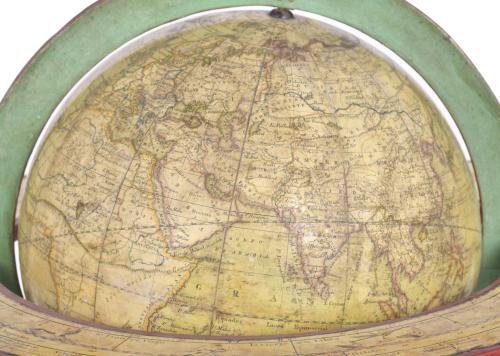 ANTONIO MONFORT. Globo terráqueo, 1825.