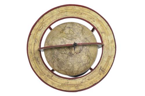 ANTONIO MONFORT. Globo terráqueo, 1825.