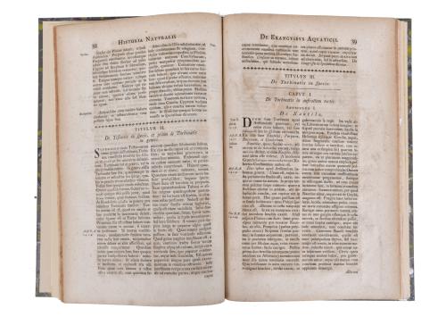 JOHN JONSTON (1603 - 1675). Historiae Naturalis de Exanguib
