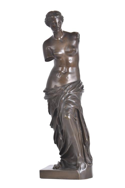 ESCUELA ITALIANA, SIGLO XIX.  “Venus de Milo”, Grand Tour, 